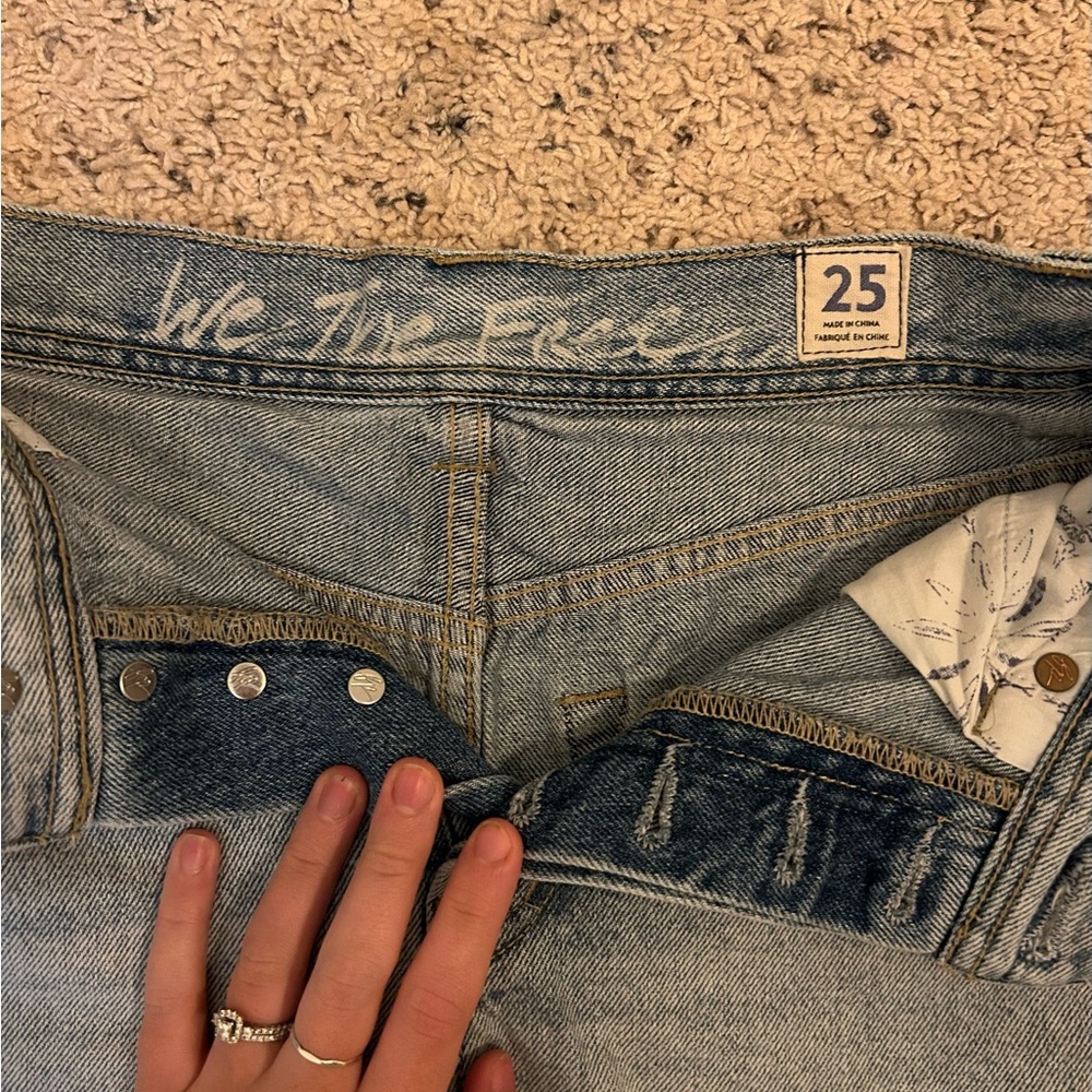 Free People Denim Shorts!